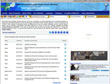Tablet Screenshot of marchespublics-uemoa.net